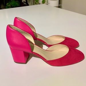 Pink pumps!